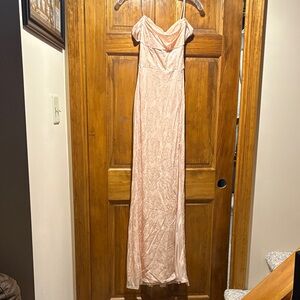 Windsor Strapless Blush Pink Dress